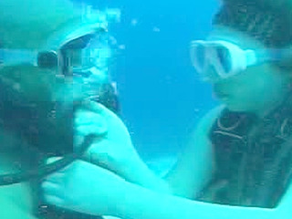 Hot Asian girl gets fucked hard underwater