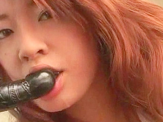 Nippon beauties are experts in sucking cocks, and this Tokyo china doll will make your sex life a XXX-themed porn fantasy