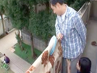 Nippon Teen's Secret Garden Romp with BF on Tokyo Balcony, with Fucky Dick and XXX Toys